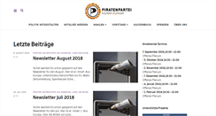 Desktop Screenshot of piraten-hameln.de